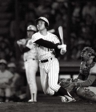 　現役時代の岡田監督