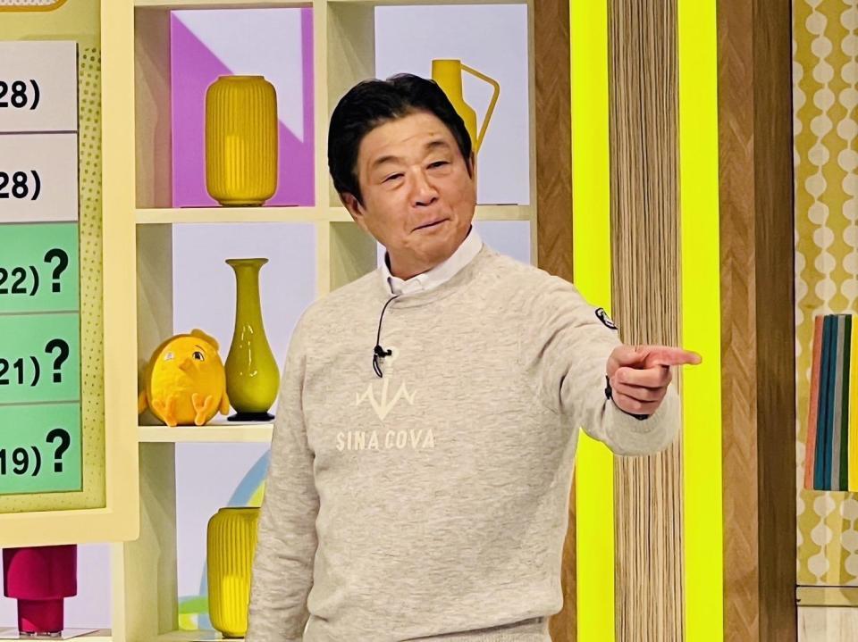 　「朝生ワイド　す・またん！」に出演する平田ヘッドコーチ（球団提供）