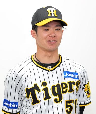 　侍ジャパンメンバーに選出され意気込みを語る中野（撮影・立川洋一郎）