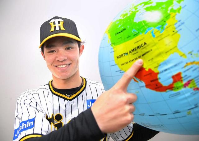 侍ジャパン入り阪神・中野　決意の背番号「７」　佐藤輝からメッセージに「輝の分まで」