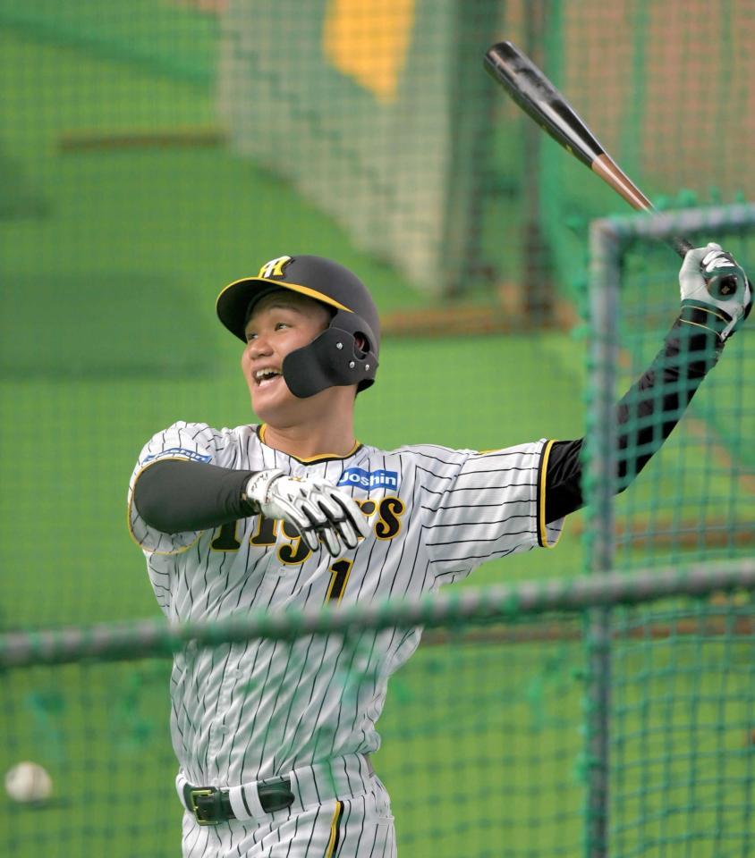 阪神ドラ1森下 2軍スタートでも力強い打撃 中大恩師・清水監督の電撃 