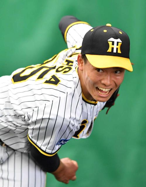 阪神・湯浅 希望の光になる 目指すは「WBCで世界一、阪神で“アレ