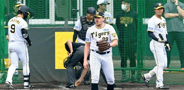 阪神・ビーズリー　絶叫１５４キロ「打者と対戦でスイッチ入った」計７打席で安打性１本