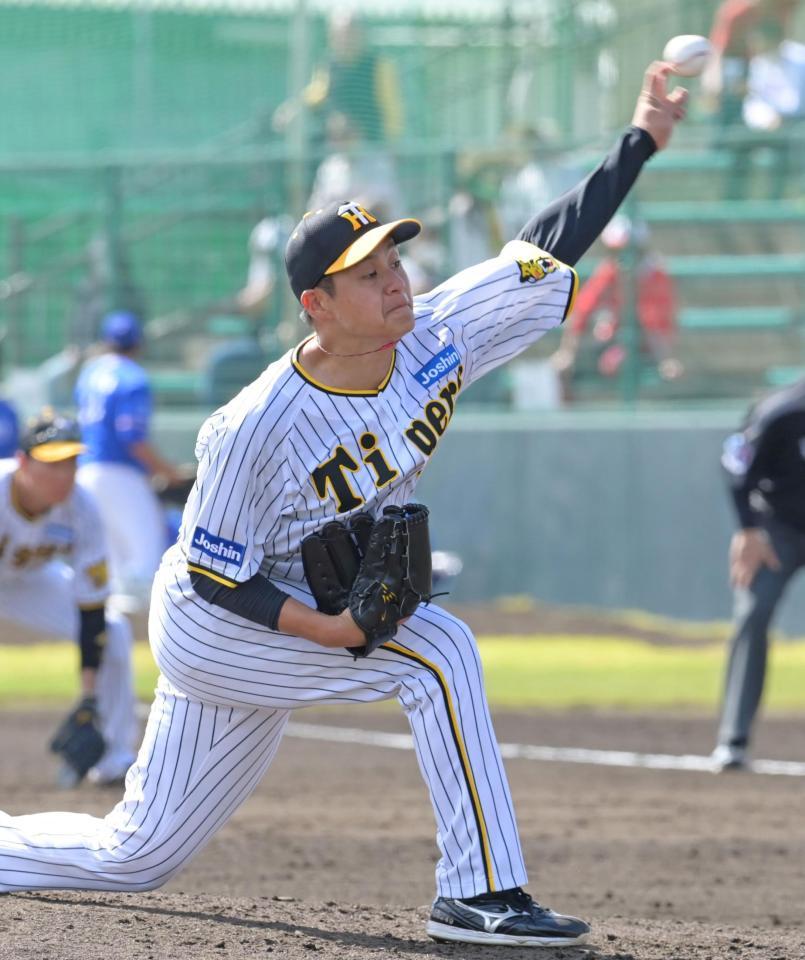 　３回から登板し３回無失点の大竹（撮影・立川洋一郎）