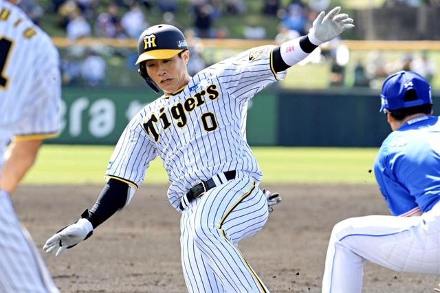 阪神・木浪 遊撃争いリード打ァ ４安打＆３得点大暴れ！開幕スタメンへ