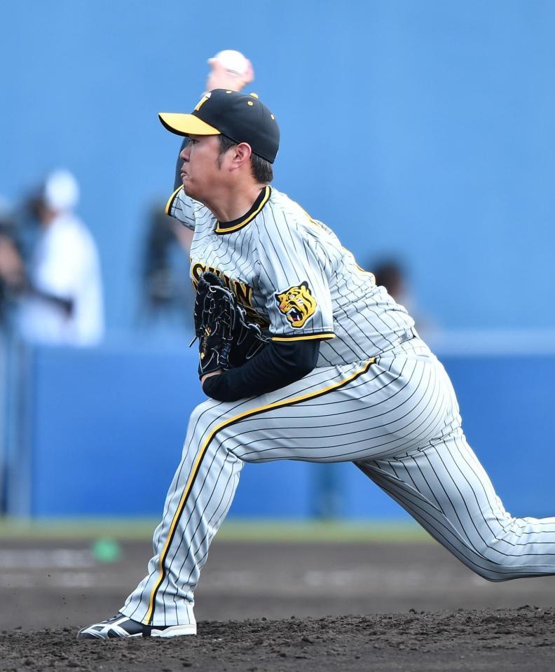 　先発し２回３安打２失点の西勇（撮影・開出牧）