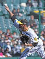 　５回から登板するＫ・ケラー（撮影・北村雅宏）