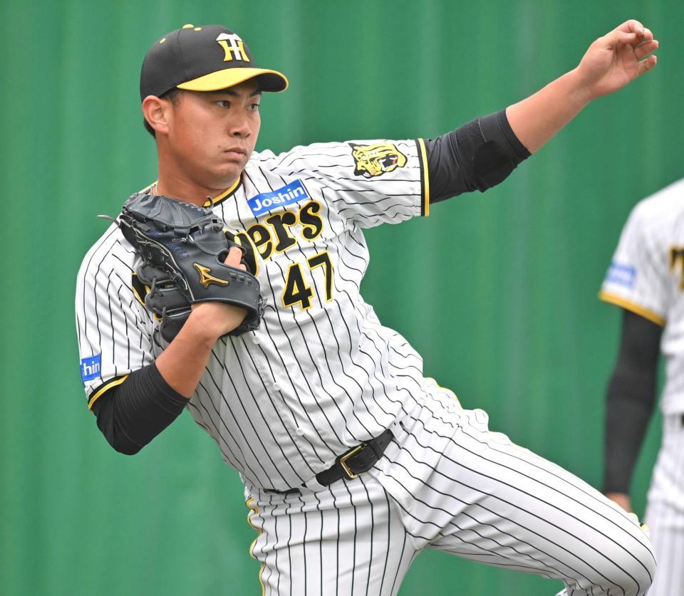 　１２日の巨人戦登板のチャンスを得た桐敷