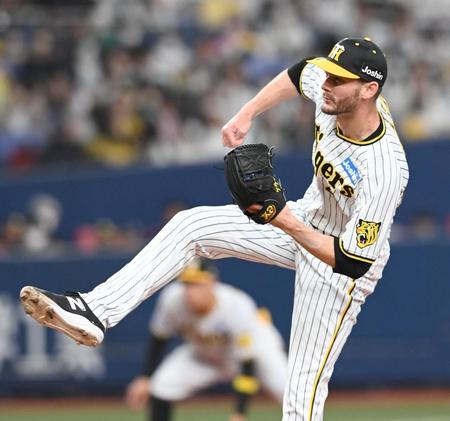 　９回、最後を締めたＫ・ケラー（撮影・飯室逸平）