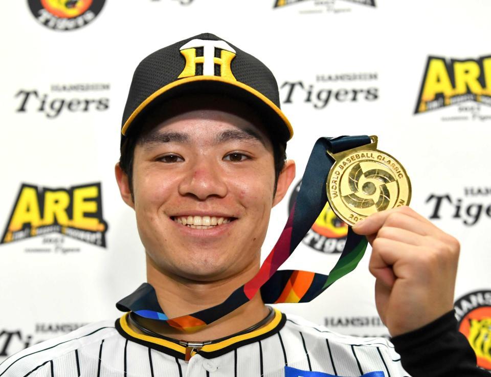 　ＷＢＣ優勝メンバーの中野
