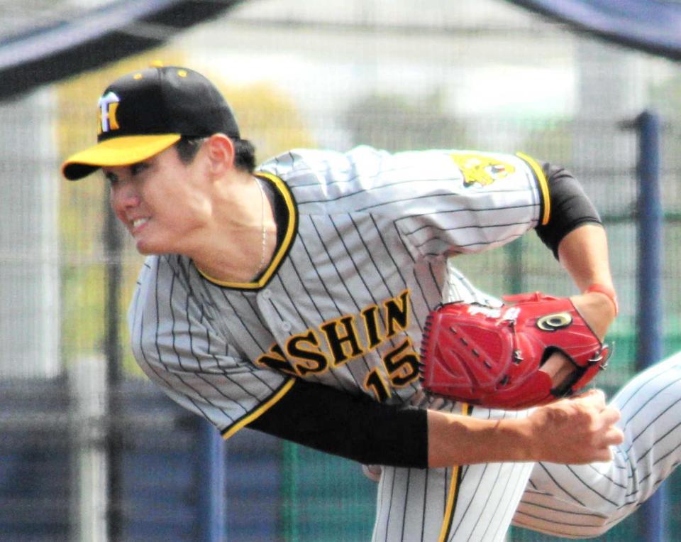 　ウエスタン・オリックス戦に先発した西純