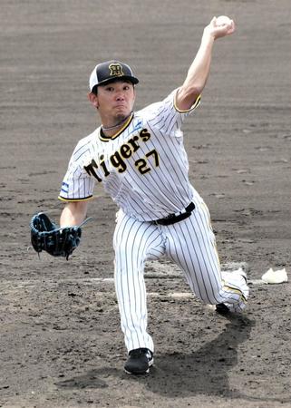 　シート打撃に登板した伊藤将