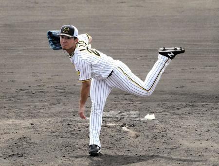 　シート打撃に登板した伊藤将