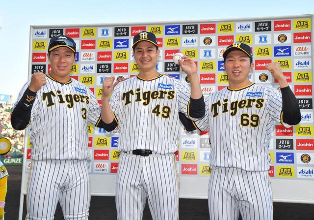 阪神・大竹が現役ドラフト組で初勝利！６回３安打無失点　お立ち台で「現役ドラフトで入団した大竹です」