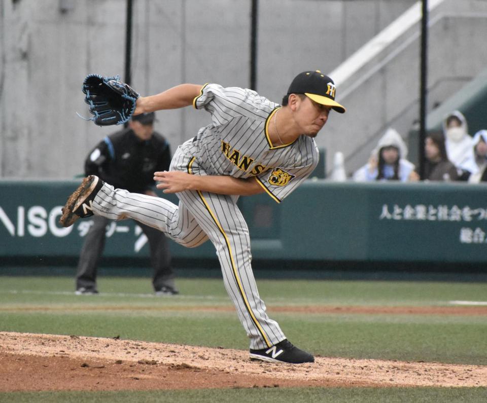 　５回３安打無失点と好投した伊藤将