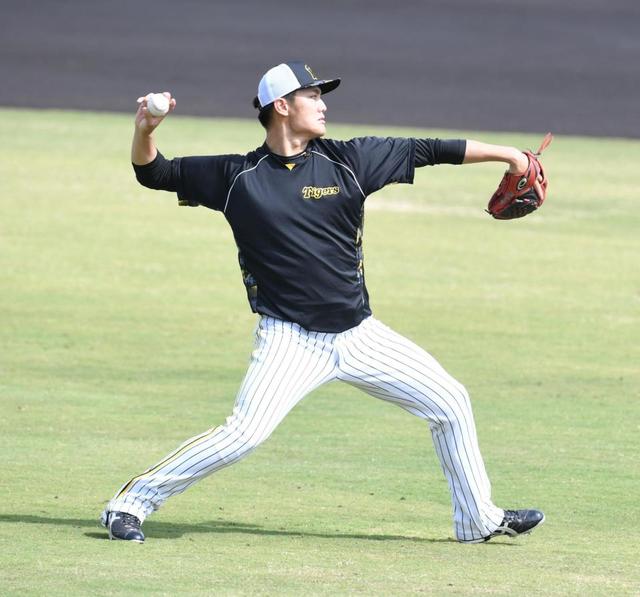 阪神・西純が登録抹消 鳴尾浜で再調整スタート「課題は分かっている。アピールする立場」