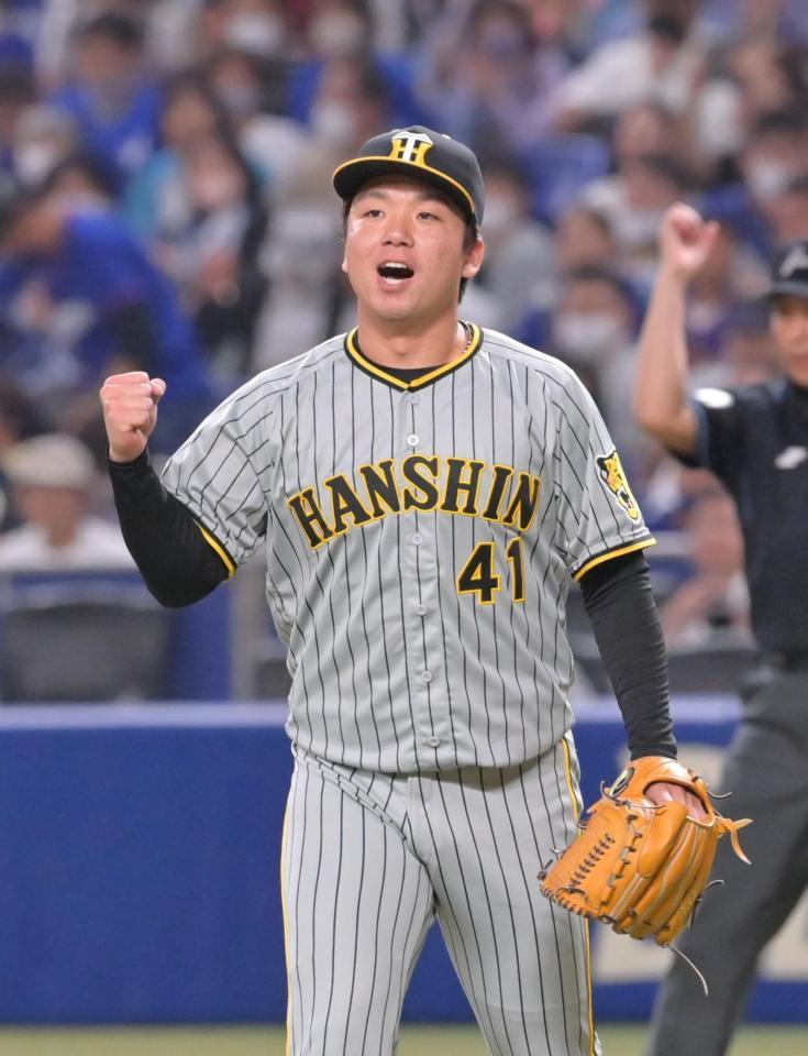 プロ初勝利初完封の阪神・村上 球団では３８年ぶりの快挙 １９８５年の