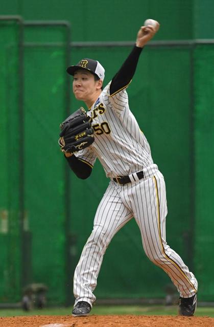 阪神ドラ6左腕・富田が登録抹消 2軍で先発調整へ