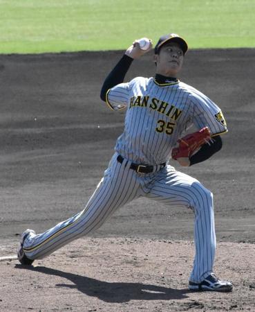 ５回をパーフェクトに抑えた才木