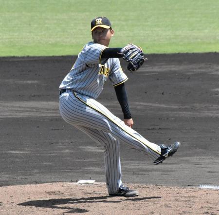　公式戦初先発で５回３安打１失点と好投した門別