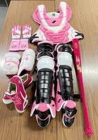 　マザーズデーで着用する梅野のピンク仕様アイテム（ＳＳＫ提供）