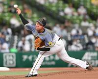 　プロ初登板、初先発で２回１／３を投げ５失点の村上