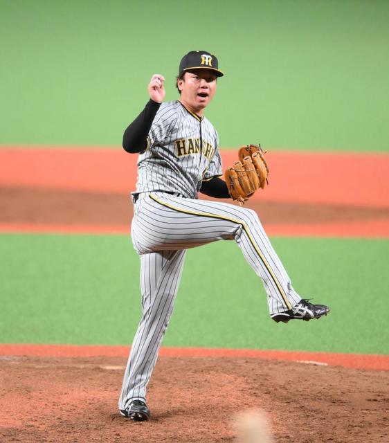 阪神　１６年ぶりの９連勝　月間１９勝は球団タイ記録　近本＆中野が４球で先制点、村上５勝目