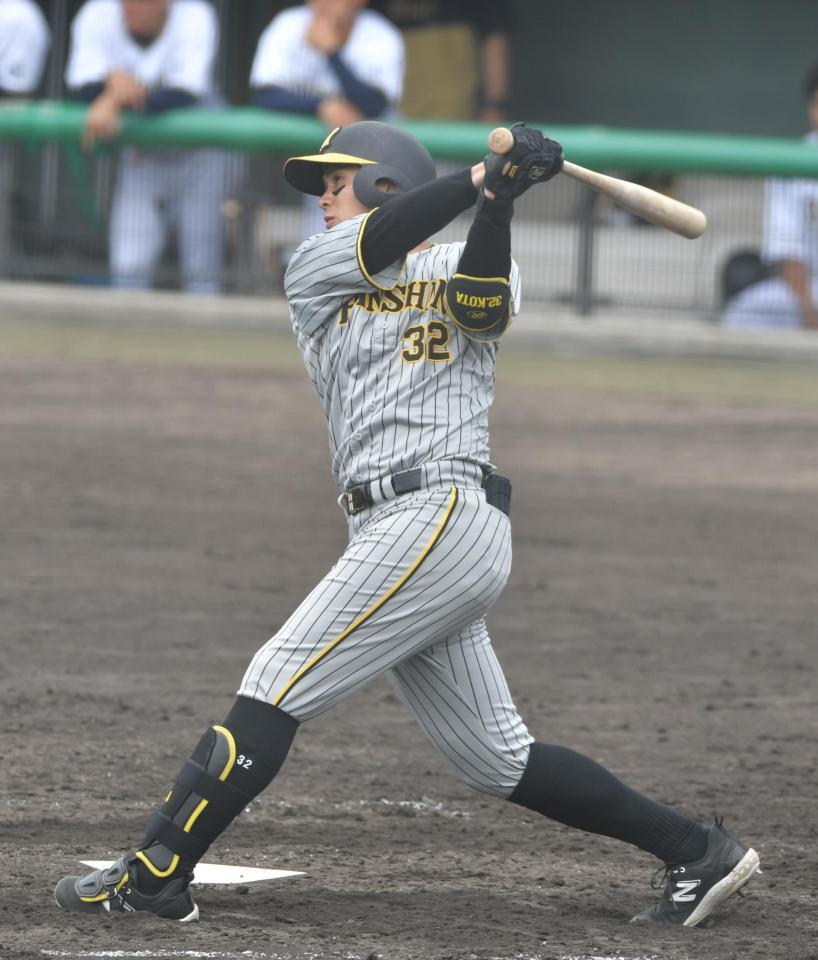 阪神・井上が２軍戦で６号２ラン オリックス・村西からバックスクリーン左へ/阪神タイガース/デイリースポーツ online