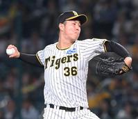 　力投する浜地（撮影・高部洋祐）