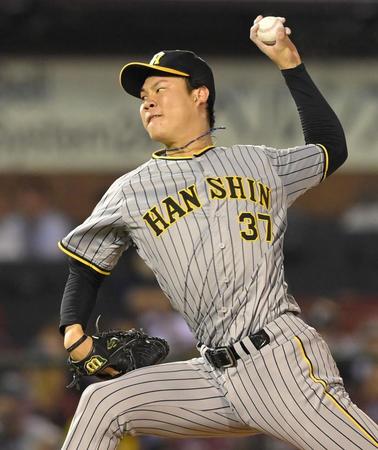 　力投する及川（撮影・高部洋祐）