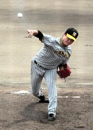 　６回２安打無失点と好投した西純