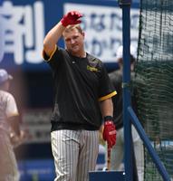 　スタメン落ちのノイジー（撮影・金田祐二）