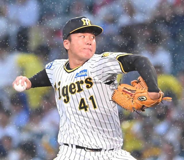 阪神タイガース今季ホームユニフォーム 41番村上投手 阪神タイガース今季ホームユニフォーム 41番村上投手 - メルカリ