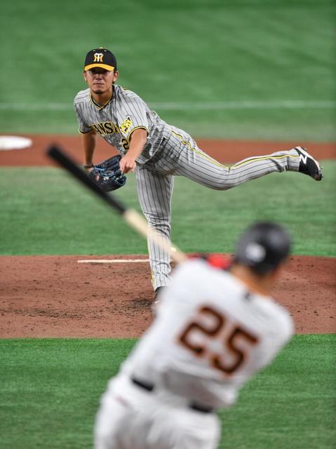 阪神・伊藤将の光った投球術 岡本和に4連続内角で空振り三振 中田良弘氏の分析