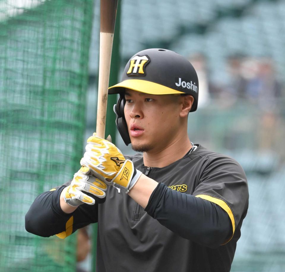 　１軍復帰へ－。大暴れが期待される佐藤輝