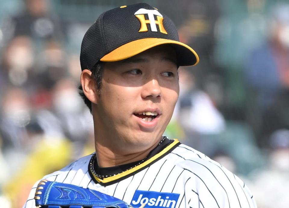 　９日のヤクルト戦（甲子園）での１軍復帰が濃厚な青柳