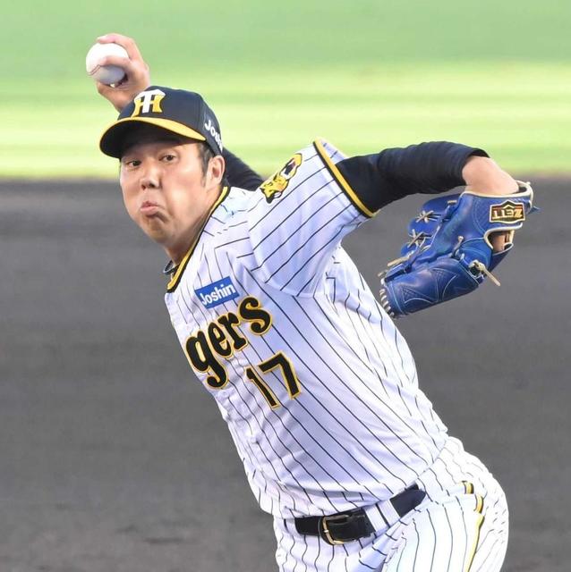 阪神・青柳 ６０日ぶり復活星 らしさ全開！内野ゴロの山築き７回２失点