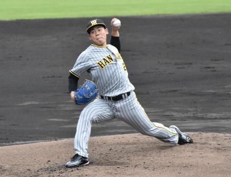 　プロ入り後最長の７回を４安打１失点と好投し、今季ウエスタン初勝利を挙げた鈴木