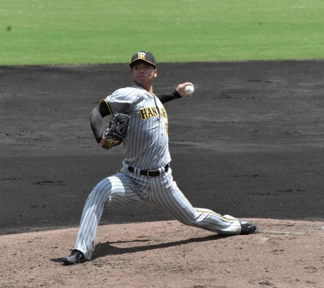 阪神２軍　育成の川原２カ月ぶりの先発で５回２失点　山本がソフト森から３安打１盗塁