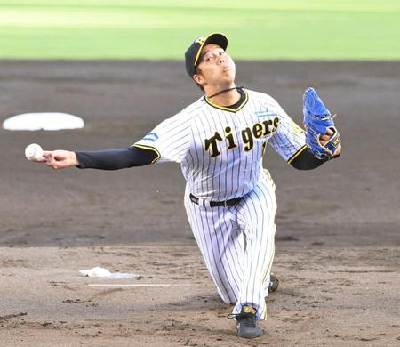 　後半戦の開幕投手を務めることが決まった青柳