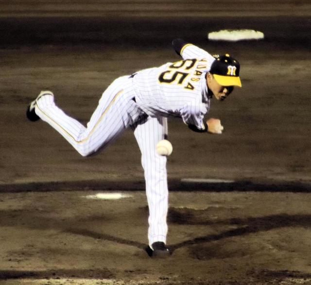 虎に激震！２軍調整中の阪神・湯浅がさらに長期離脱へ　「左脇腹の筋挫傷」１軍復帰遠のく