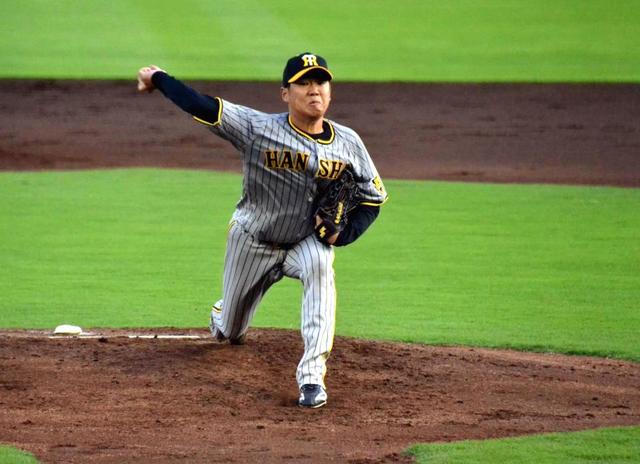 阪神・西勇　２軍降格後２度目の先発は７回２失点　オリックス・森、Ｔ－岡田を封じて復調アピール