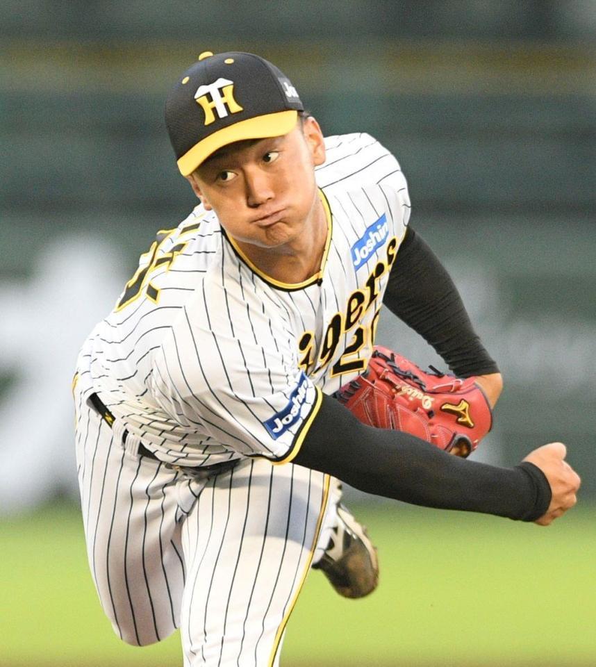 　力投する森木（撮影・石井剣太郎）