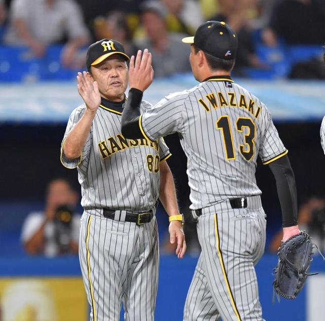 優勝マジック再点灯の阪神・岡田監督 2本塁打の森下は「明日も6番や