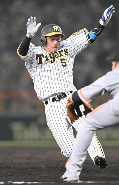 阪神・近本 偉業の通算767安打 新人から5年目以内最多タイ＆長嶋