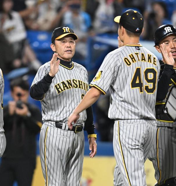 阪神・岡田監督「謝っとったけどなあ」高津監督から謝罪受け和解「大竹
