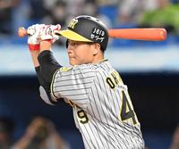 　３回、２点適時打を放つ大竹