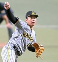 　力投する村上（撮影・高部洋祐）