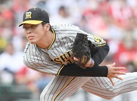 先発し、投げ込む馬場（撮影・田中太一）