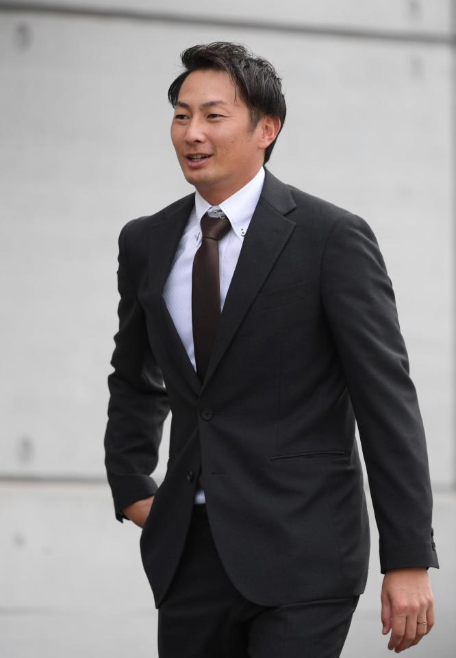 　戦力外通告を受けた二保（撮影・中田匡峻）